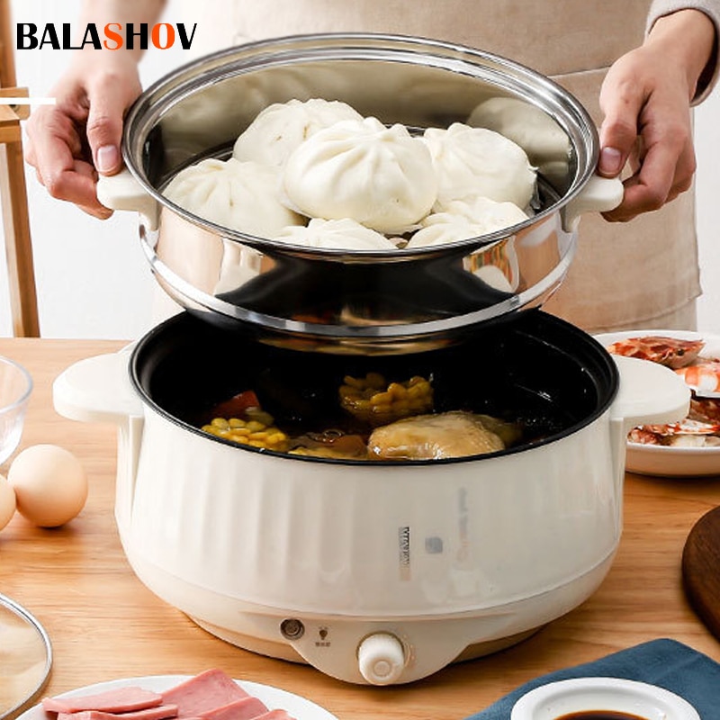 Kitchen Appliances Sales - 220V Multi-Fornuizen Enkele/Dubbele Laag Elektrische Pot