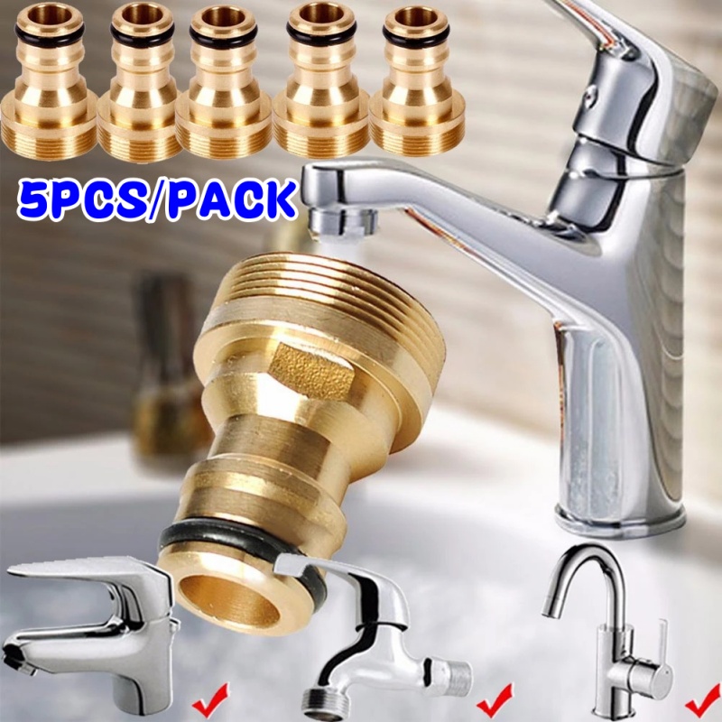 Kitchen Appliances Sales - 1/5 Stuks Universele Messing Tap Keukenadapters