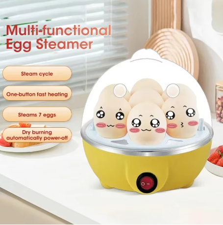 Egg Cooker Rapid - Elektrische eierkoker Enkele eierkoker Mini-stoomboot Keuken
