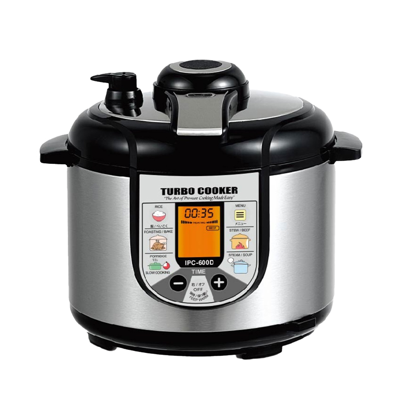 Rice Cooker 10 Cup - Intelligente 6-in-1 elektrische snelkookpan van roestvrij