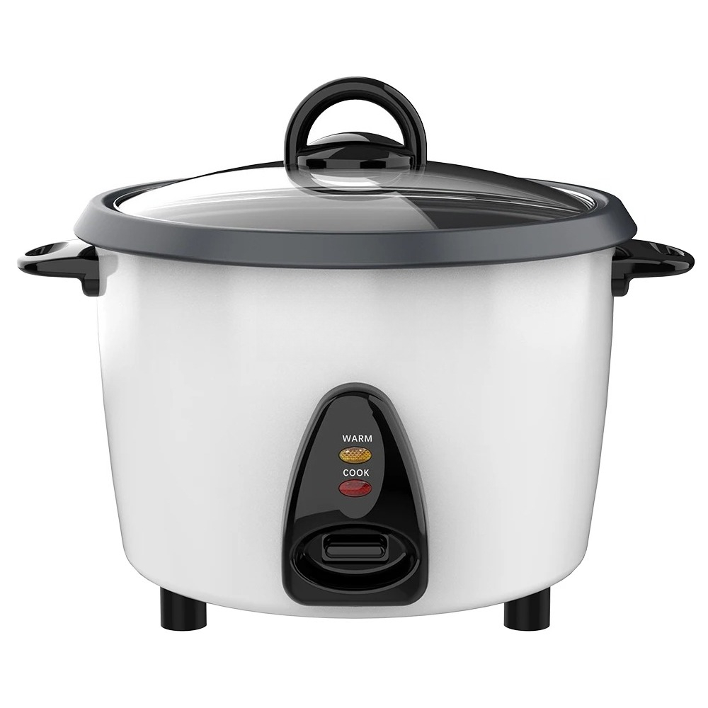 Rice Cooker 10 Cup - Elektrische rijstkoker met plastic stoommandje, 2026