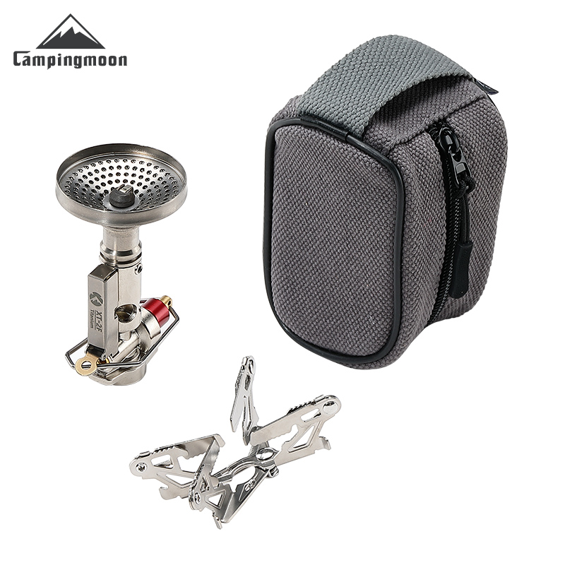 Kitchen Appliances Gas Stove - CAMPINGMOON XT-2F Xuanfeng Titanium Raketkachel Draagbare