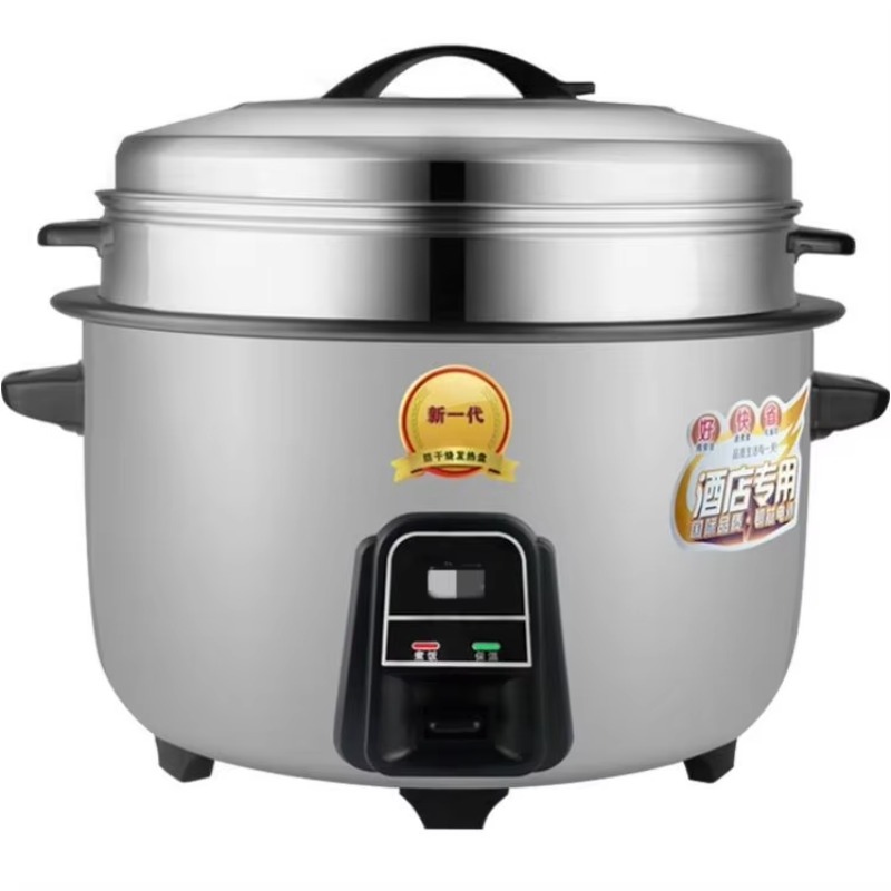Rice Cooker 10 Cup - Commerciële digitale elektrische rijstkoker van roestvrij