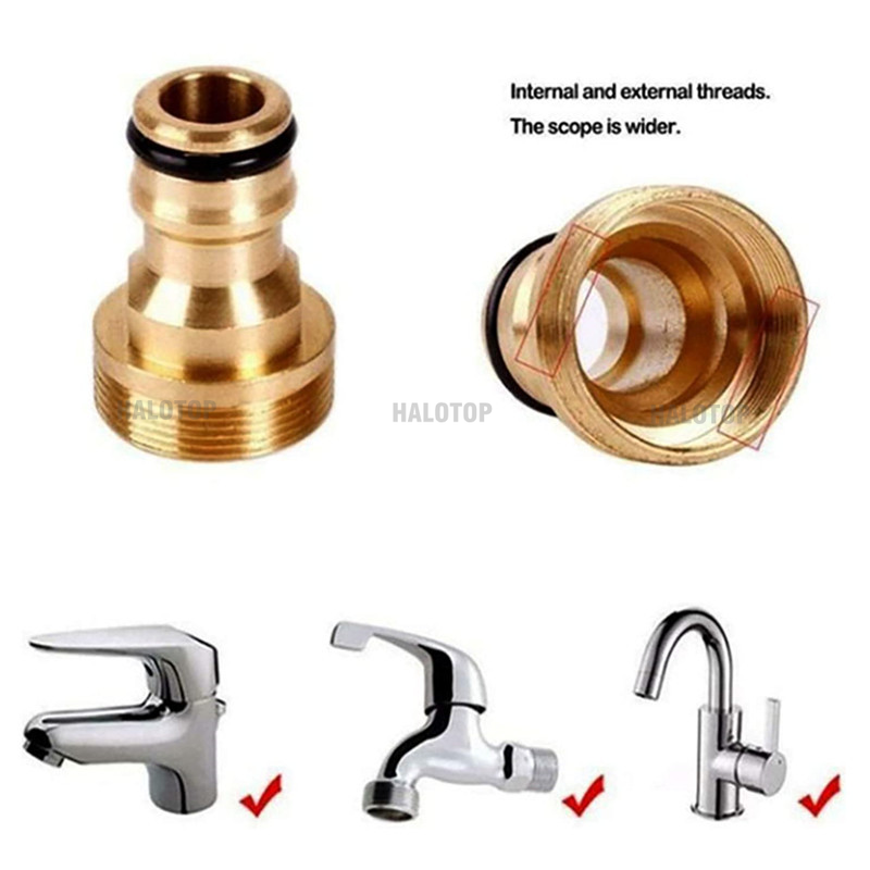 1/5 Stuks Universele Messing T - Kitchen Appliances Sales recensie en prijs