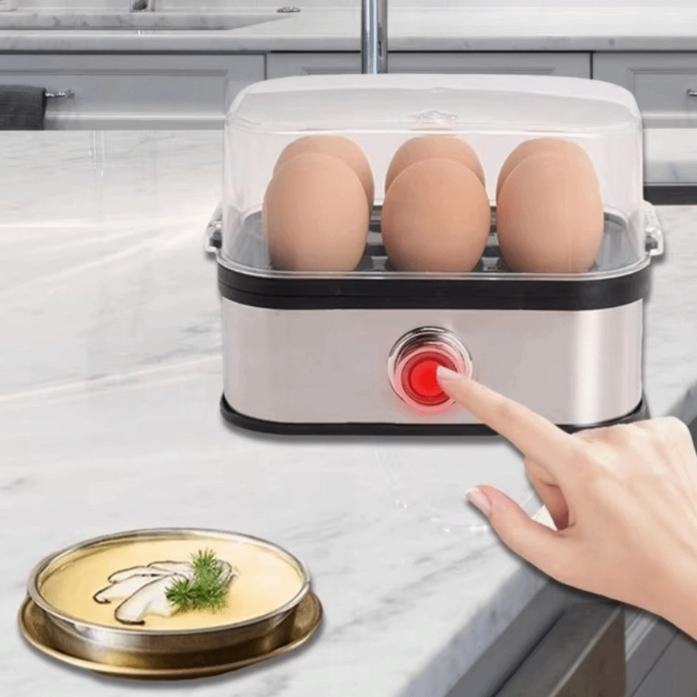 200 W Power Eierenkoker 6 Eier - Egg Cooker Rapid recensie en prijs