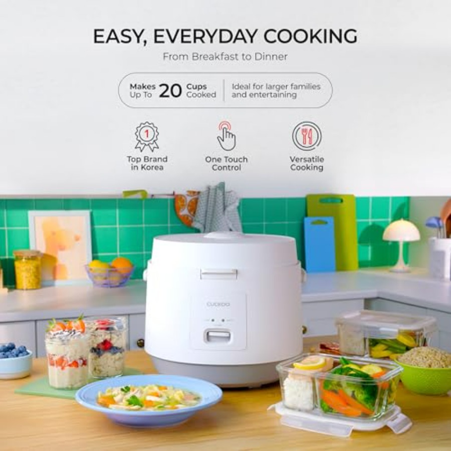 Basisrijstkoker voor 10 kopjes - Rice Cooker 10 Cup recensie en prijs