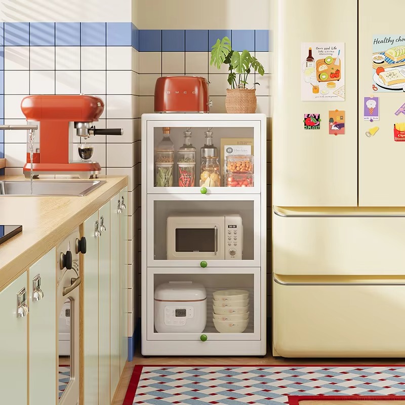 Hoekkast van staal, smal, voor - Kitchen Appliances In Store recensie en prijs