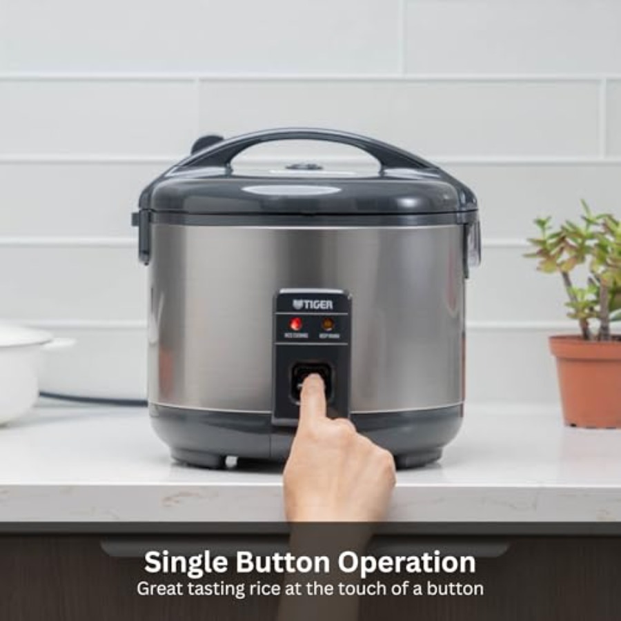 Rijstkoker voor 10 kopjes, wit - Rice Cooker 10 Cup recensie en prijs