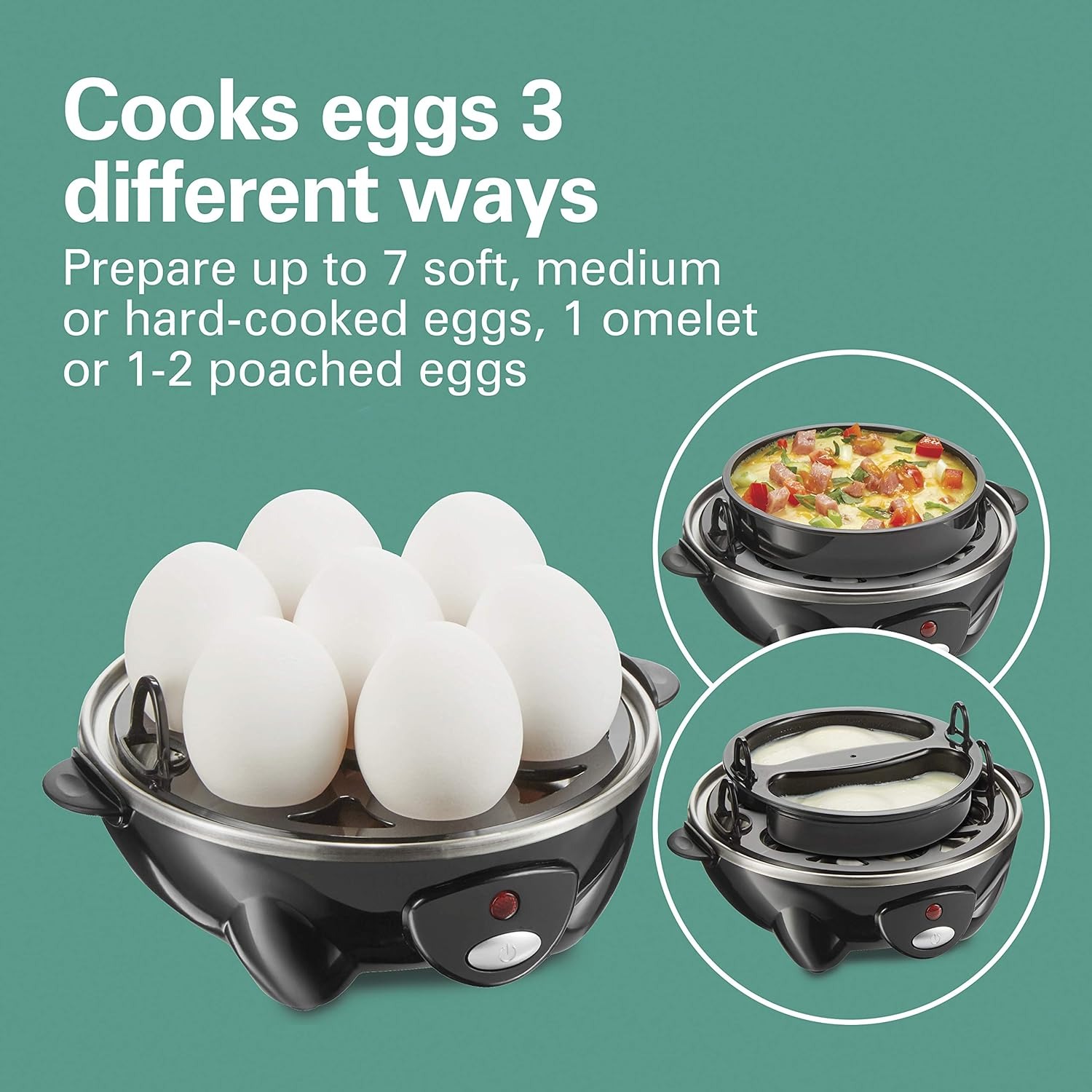Compacte elektrische eierkoker - Egg Cooker Rapid recensie en prijs